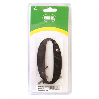 Цифра AMIG 0 (черный) 9857 - 9910