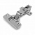 Петля мебельная накладная с доводчиком StahlBuro 1109 Clip-On 2шт., хром
