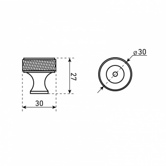 Ручка-кнопка мебельная StahlBuro AP2704 2шт., SN сатин. - b792dc96_981f_11ee_8247_00e0ed875fc0_65179b25_f7dc_11ee_8258_00e0ed875fc0