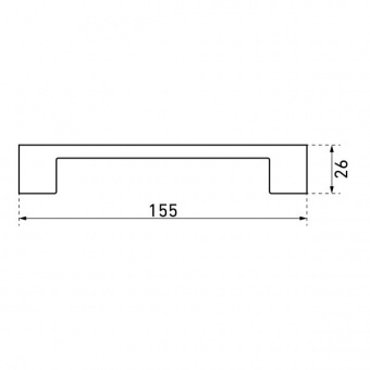 Ручка-скоба мебельная StahlBuro A302-128 2шт.,W матовый белый - df96d48f_8abd_11ee_8244_00e0ed875fc0_3d4095a5_0d1b_11ef_825c_00e0ed875fc0
