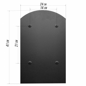 Ящик почтовый MASTER LOCK К-31091 (герб) черный - 5